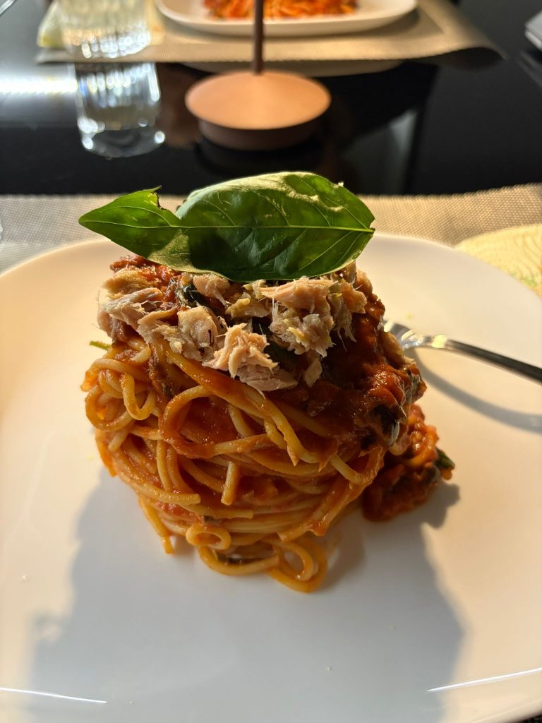spaghetti al tonno
